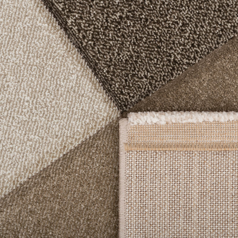 Haneesh Geometric Area Rug, Rectangle 60 x 110cm