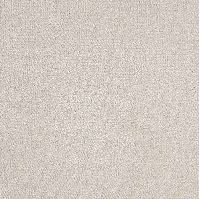 Canapé en chenille avec accoudoirs carrés, Beige