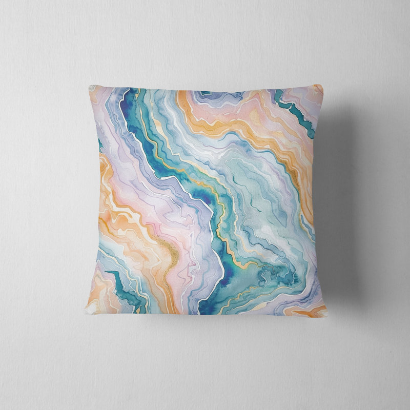 Housse de coussin réversible Agate, H 20 po x l 20 po