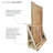 Lyna - W x 70'' H Pivot Door Frameless Shower Door with-91581496