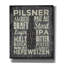  «Beer Sign 3» par Erin Clark, art mural sur toile, 40 po x 54 po-1036334599