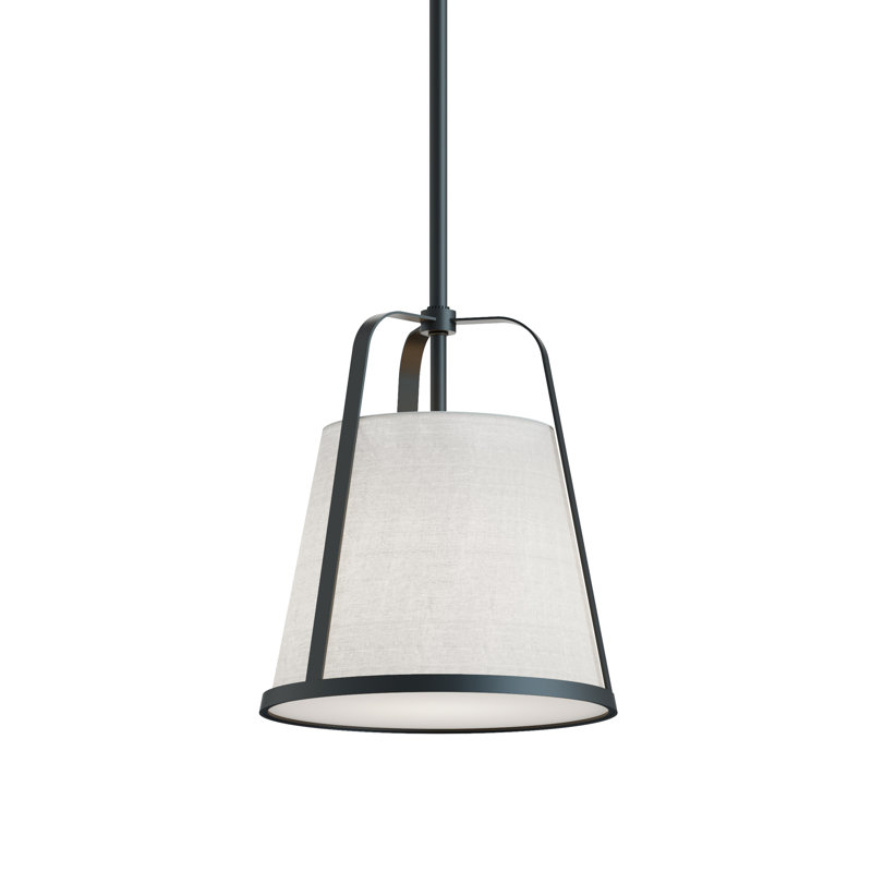 Luminaire suspendu 10 po Lizzette, Noir, noir, noir, noir