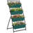 4-tier vertical garden planter with self-draining design-1537305001