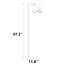 Lampe de travail sur pied 47 po Hertzel