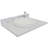 Tiara 31 Stone and Ceramic Material 1 Single Bathroom Vanity Top Yes Sink