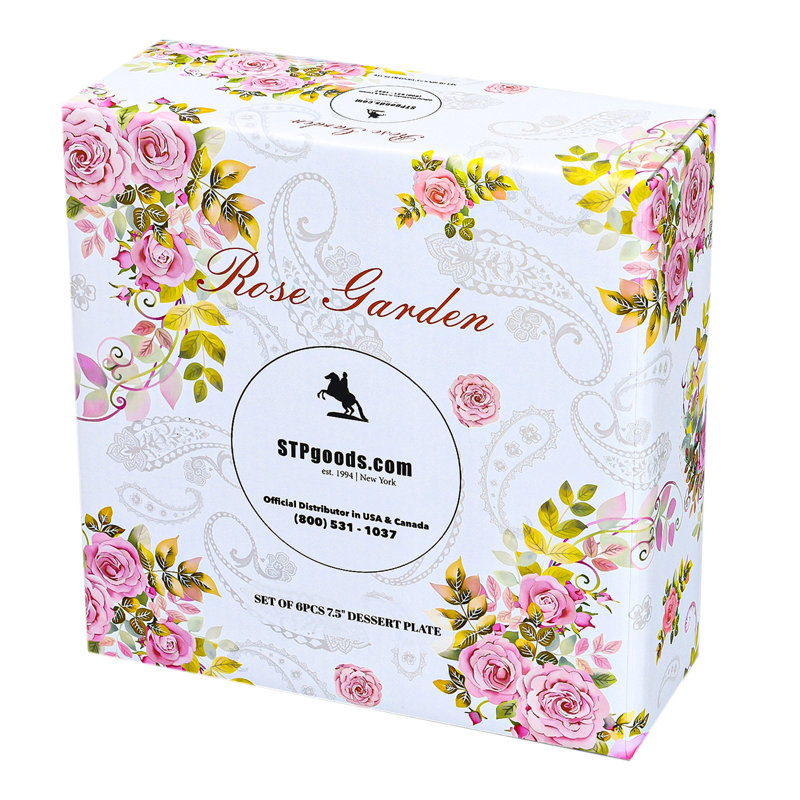 Rose Garden Deep Plate