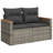 Garden Sofa Set Grey, Dark Grey-1679124331-1679124329