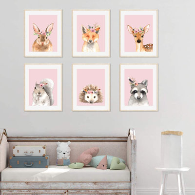 Crissom Animals 6 - Piece Paper Print