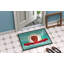 Tapis de porte d’extérieur antidérapant teckel à long teckel merry christmas-16654015-16654019