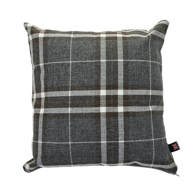 Chagnon Plaid Square Throw Cushion