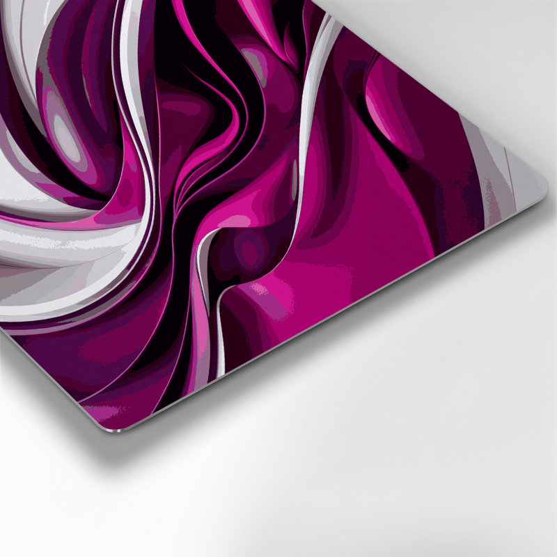 Art mural en métal Biomorphic Abstraction 60, H 12 po x l 12 po