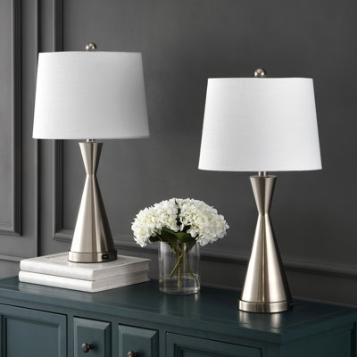 Lampe de table USB en métal Vinona