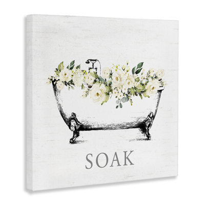 Art mural sur toile Soak