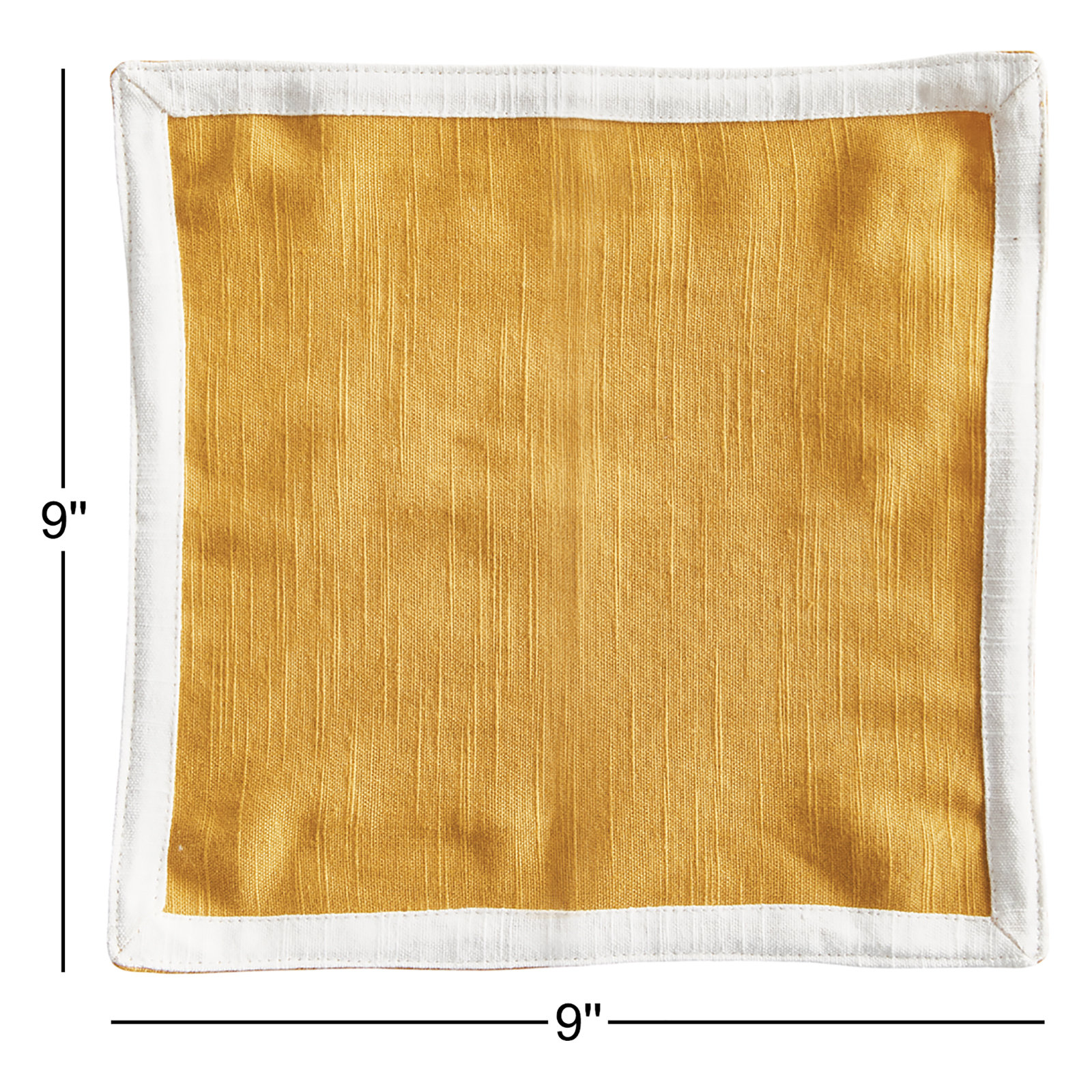 Iggy Reversible Cotton Napkin, Yellow