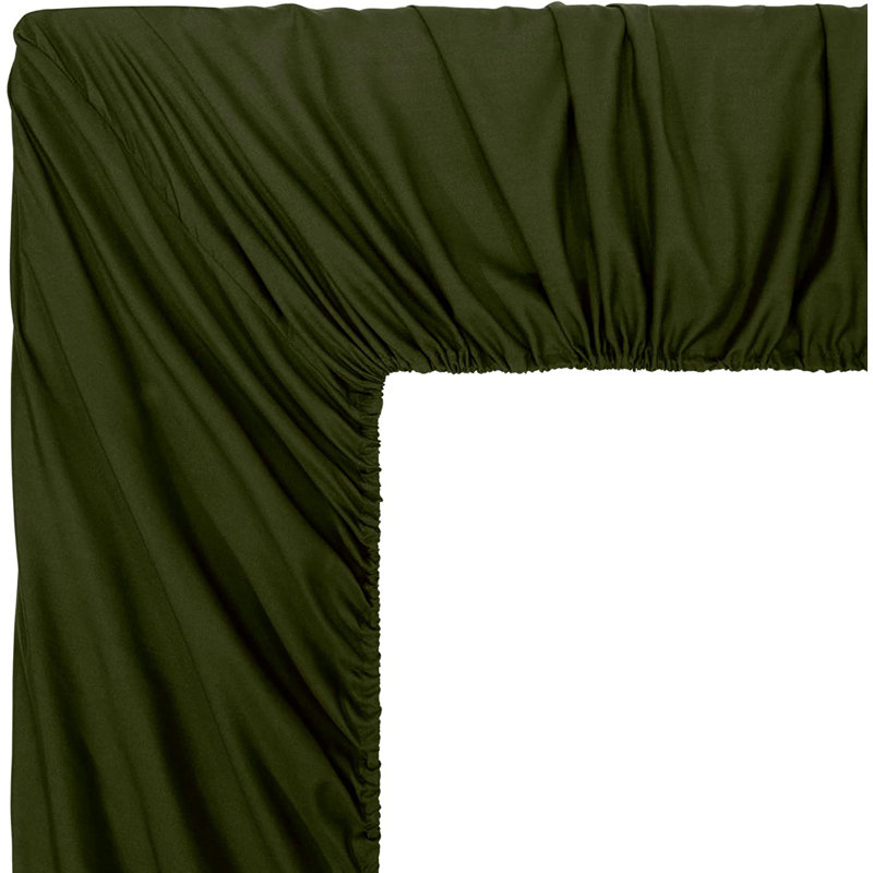 Liam Microfiber 7 Piece Bed in a Bag Comforter Set, Queen Comforter + 6 Additional Pieces, Cypress