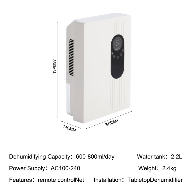 White Dehumidifier