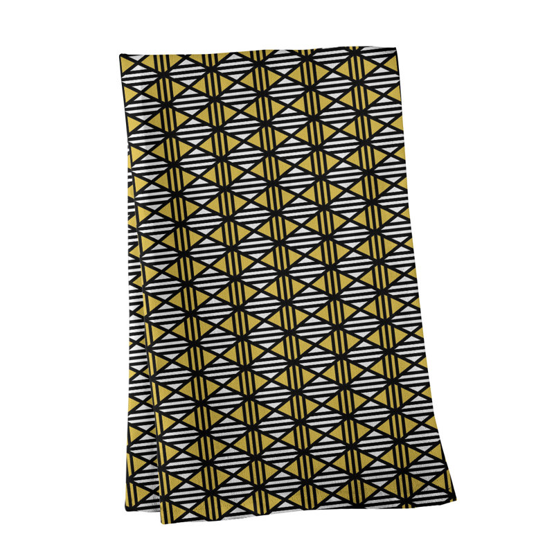 Suoz Tea Towel Kitchen Towel, Cotton Twill, Yellow