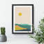 Nordic Minimalist Landscape No.1 - Picture Frame Graphic Art-62808980-62808974