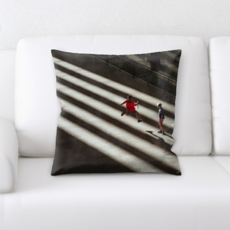 Microsuede Throw Pillow