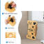 Tabouret de toilette en bambou pliable pour salle de bain, P 9,8 po x l 17 po x H 7 po