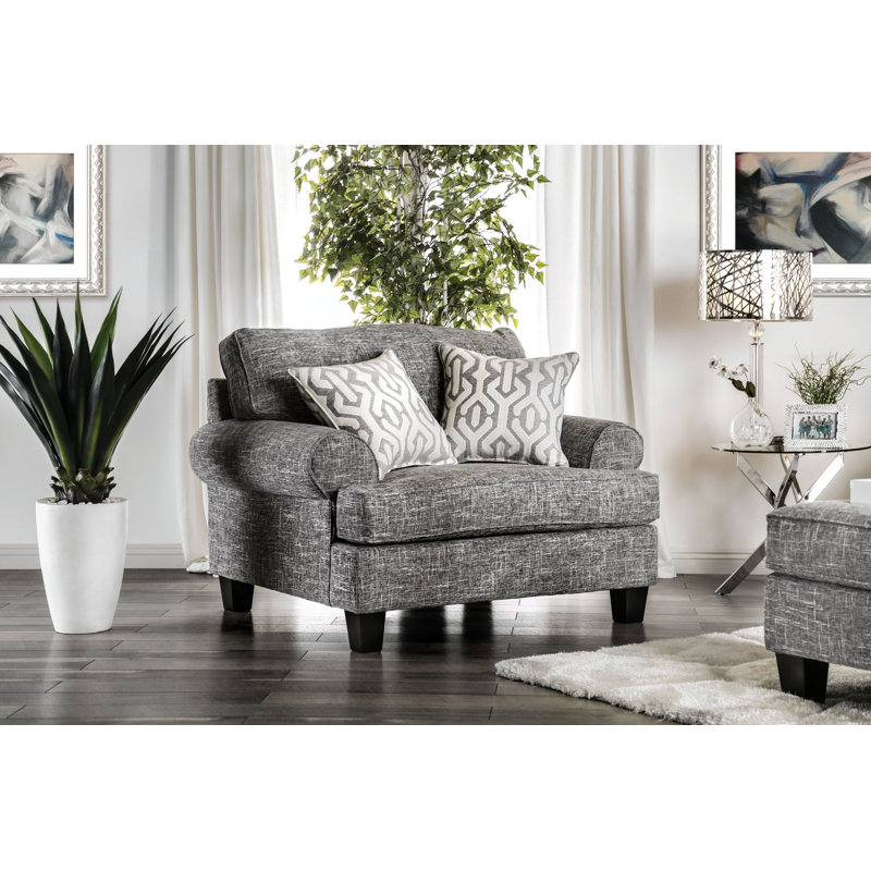 Fauteuil Anddy, Gris