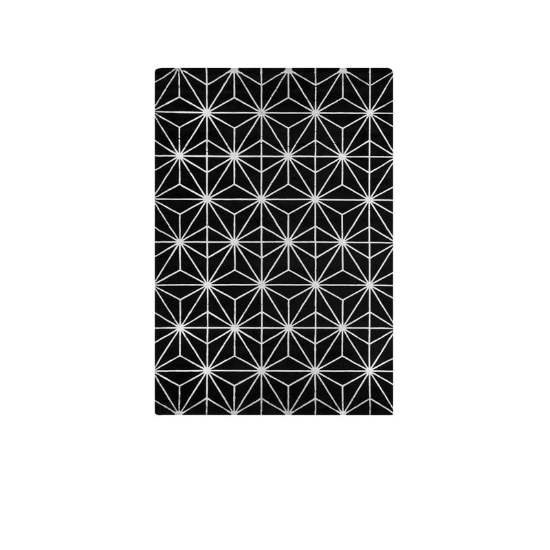 Huntsville Geometric Viscose Hand Woven Area Rug, Rectangle 160 x 230cm