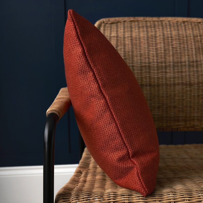 Agbogla Square Throw Cushion, Pumpkin