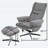 Swivel Recliner with Ottoman
