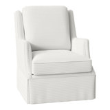 Savannah 31.5" W Swivel Wingback Chair