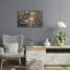  «Labrador Retriever In The Kitchen» par Rich Monet, art mural en métal, 24 po x 16 po