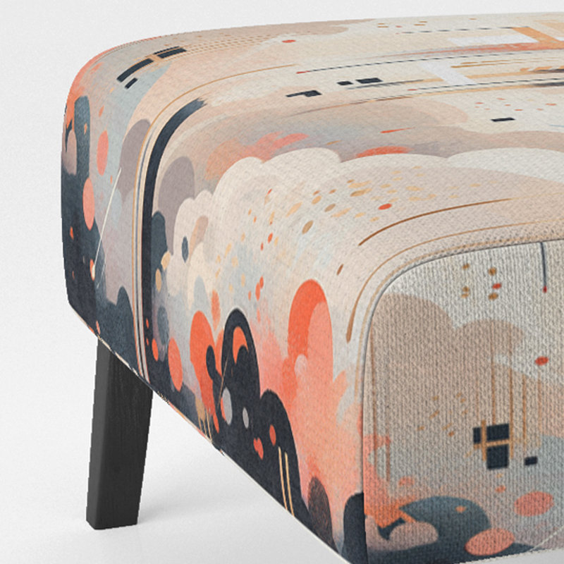 Fauteuil de chambre rembourré Peach Cream