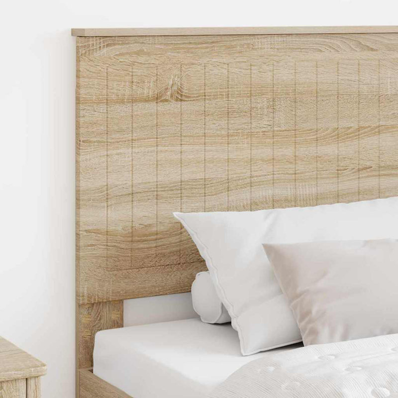 Panel Headboard, Twin, Sonoma Oak