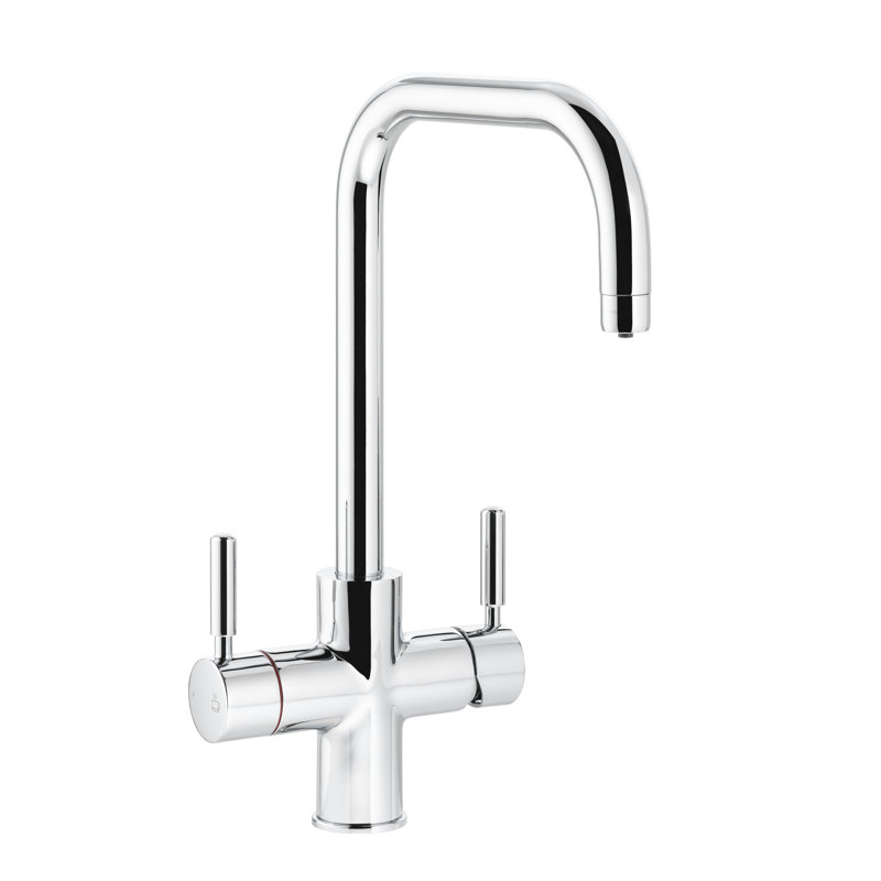 Abode Hemista 4-in-1 Steaming Hot Water Tap, Chrome