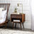 Henline 1-Drawer Solid Wood Nightstand-28904841