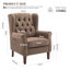 Angiolino Upholstered Armchair-1703948231