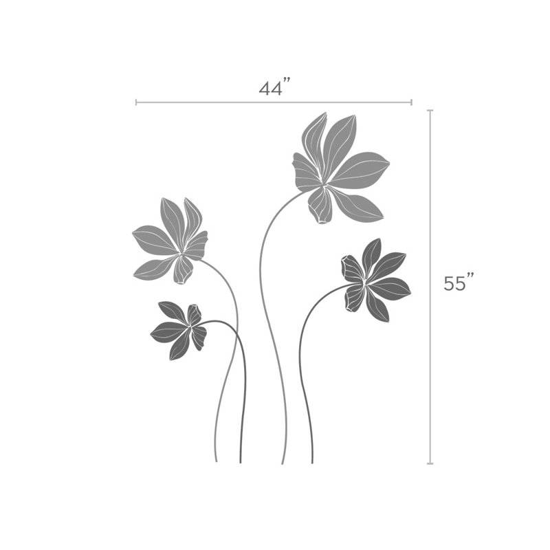 Décalcomanie murale Cyclamen