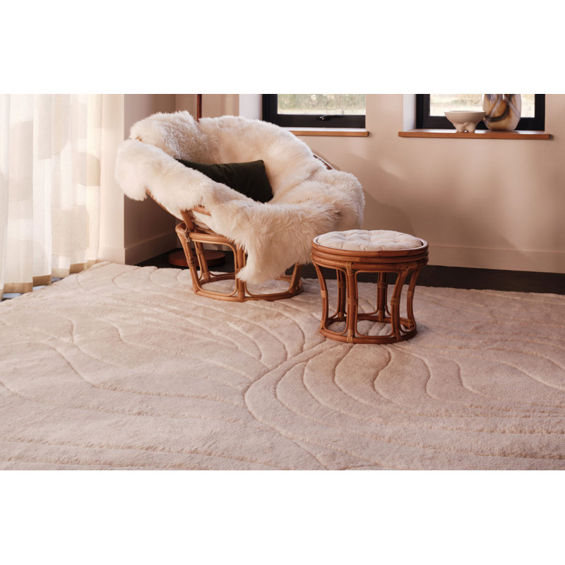 Glade Natural Area Rug, Rectangle 5' x 7'6"