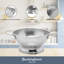 Buckingham Deep Colander Strainer Stainless Steel Micro-Perforated-847620061