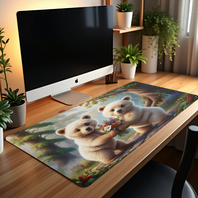 Polyester Desk Pad, 23.6x13.8