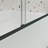 Bypass Shower Door, Sliding Door, With 1/4" Tempered Glass And Matted Black Finish 56-60"X70"-123210310