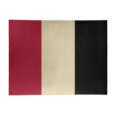 Chenille Striped Indoor Rug