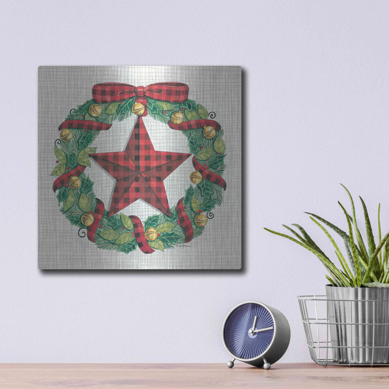 «Joy Angels Wreath» par Deb Strain, H 12 po x l 12 po
