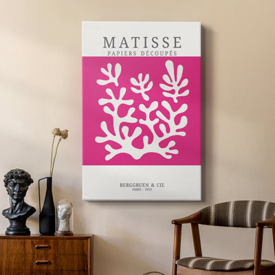 Matisse CDXXVI Framed Print -Custom Wrapped Gallery Cavas
