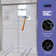 50'' - 54'' W x 72'' H Double Sliding Semi-Frameless Shower Door with SGCC Certified Clear Glass