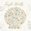 «Seaside Blossoms I Blue Jingle» par Jess Aiken, art textuel