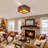 2-Light Farmhouse Flush Mount Ceiling Light