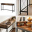 Couch Table With Electrical Outlet,Console Table,Bedside Table