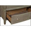 Transitional Style Grey Finish 1Pc Desser With Storage Drawers And Ball Bearing Glides, Perfect For Modern And Traditional Homes.