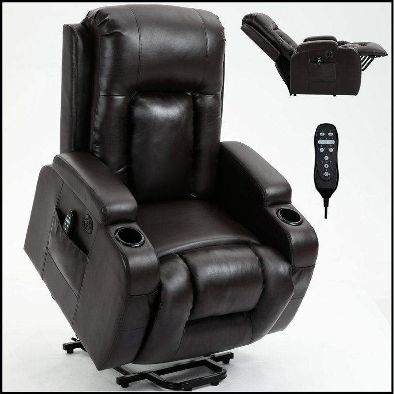 Fauteuil inclinable électrique Infinite Position, Brun
