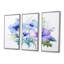 «Mauve et bleu», impression d'art aquarelle d'hibiscus-108459585-108459589